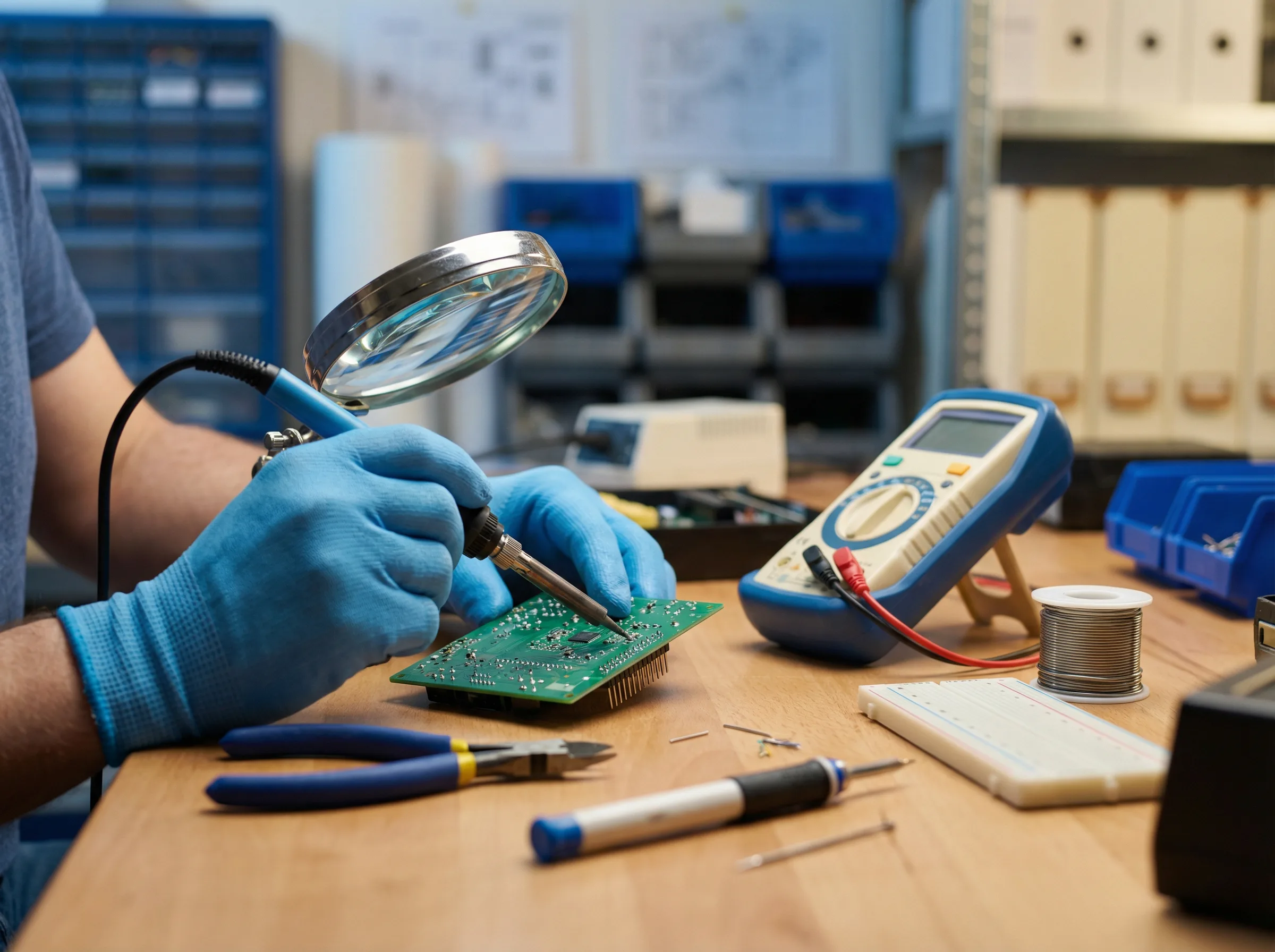 Практические навыки работы с электроникой - пайка и измерения, 800x600